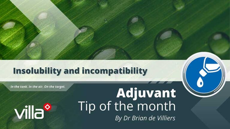 Insolubility and incompatibility