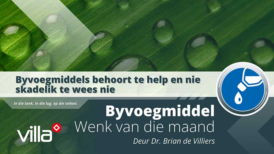 Byvoegmiddels behoort te help en nie skadelik te wees nie